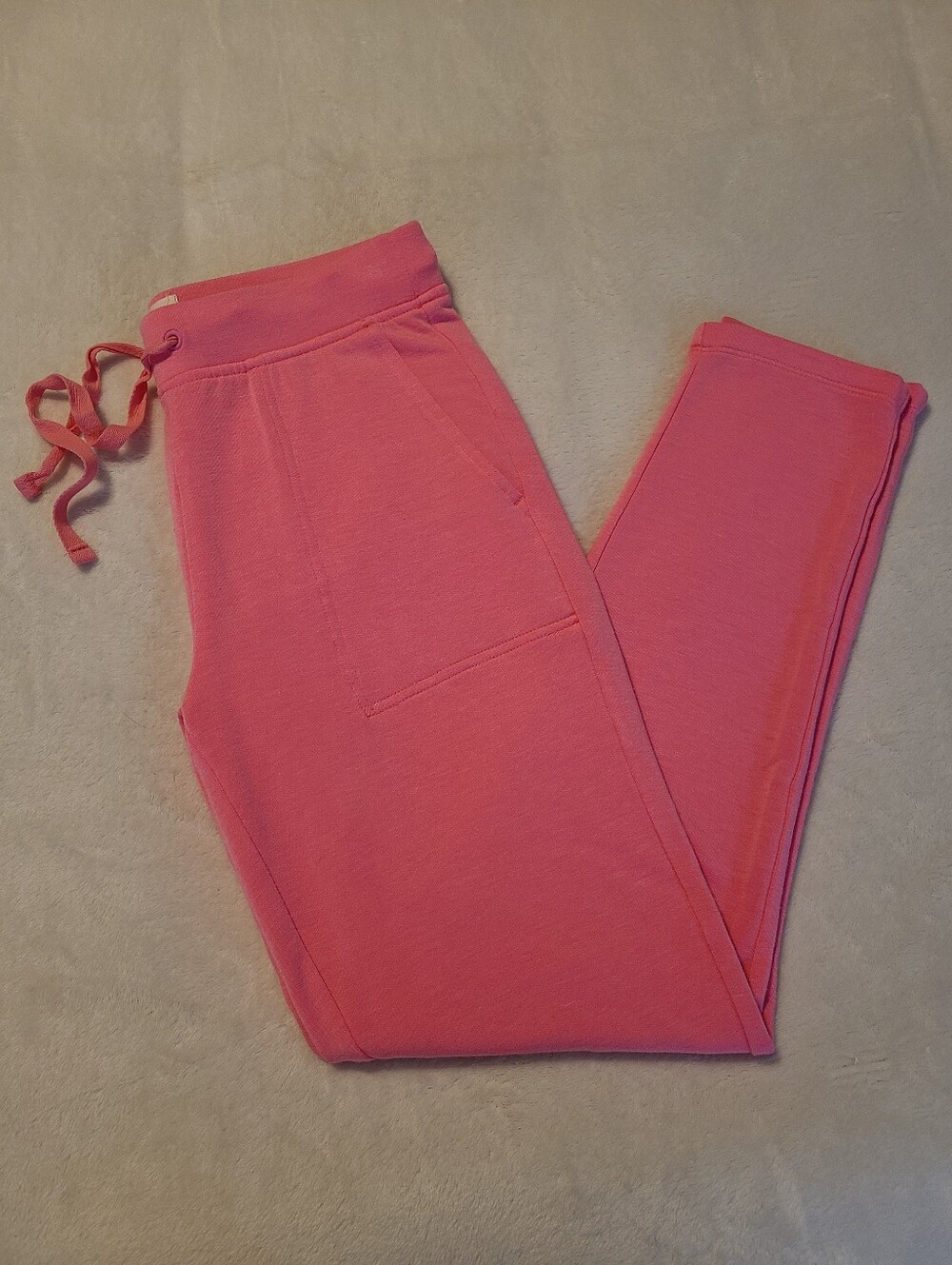 Lou & Grey Signaturesoft Neon Pink Joggers Size XS - Nwot